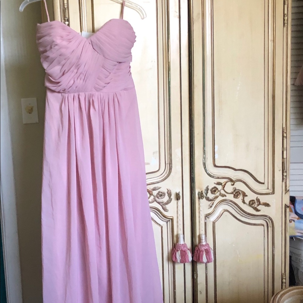 Blush long dress